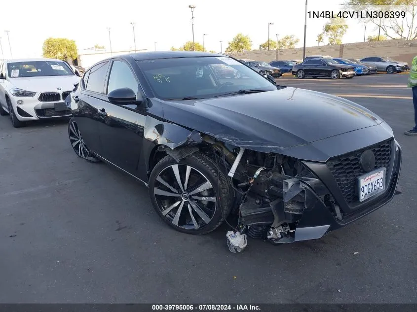 1N4BL4CV1LN308399 2020 Nissan Altima Sr Fwd