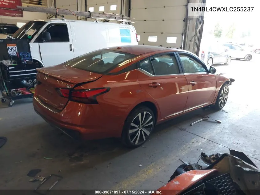 2020 Nissan Altima Sr Intelligent Awd VIN: 1N4BL4CWXLC255237 Lot: 39871897