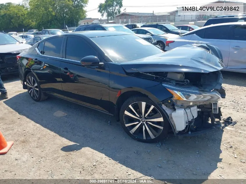 2020 Nissan Altima Sr Fwd VIN: 1N4BL4CV9LC249842 Lot: 39891741