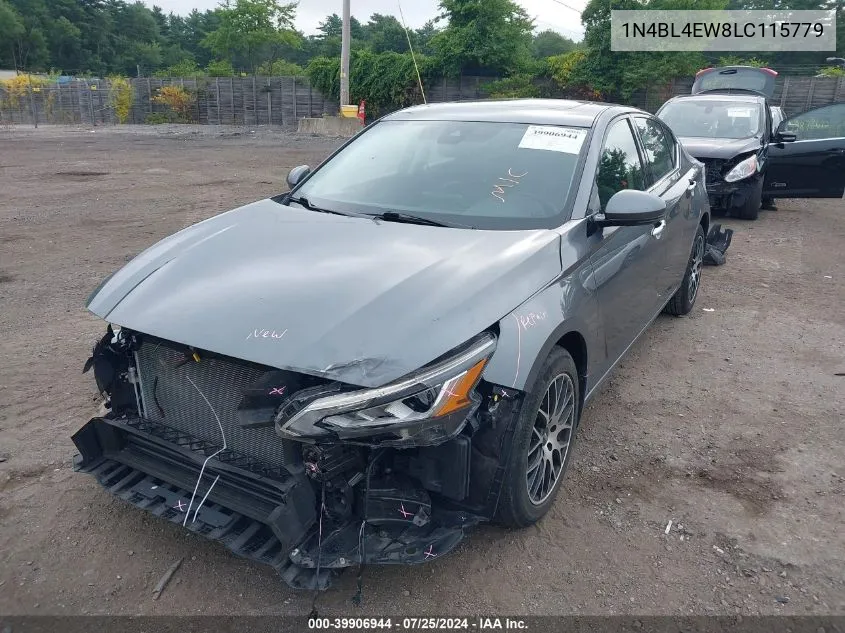 2020 Nissan Altima Sl Intelligent Awd VIN: 1N4BL4EW8LC115779 Lot: 39906944