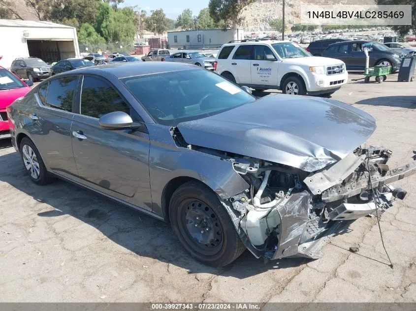 2020 Nissan Altima S Fwd VIN: 1N4BL4BV4LC285469 Lot: 39927343