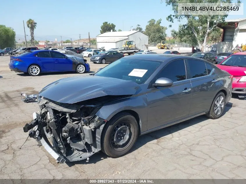 2020 Nissan Altima S Fwd VIN: 1N4BL4BV4LC285469 Lot: 39927343