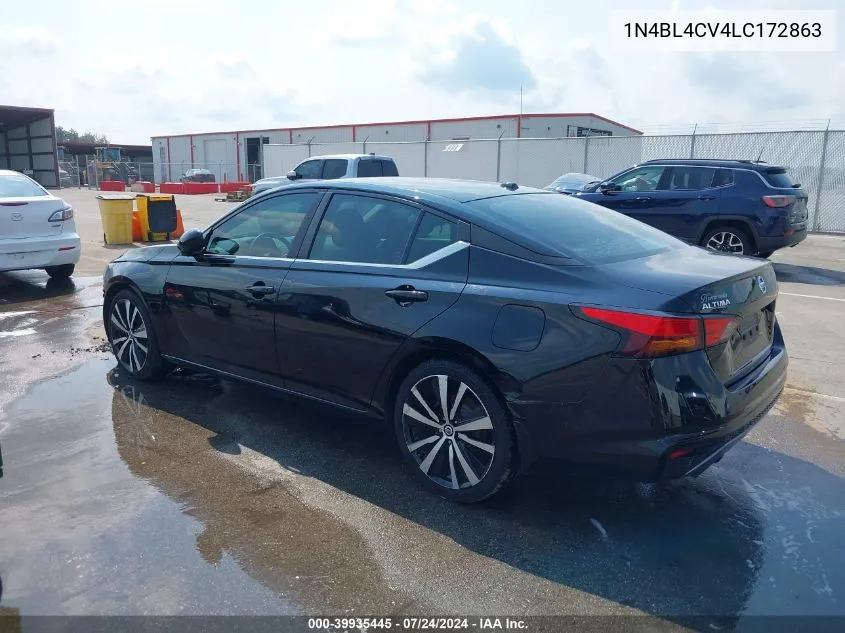 1N4BL4CV4LC172863 2020 Nissan Altima Sr Fwd