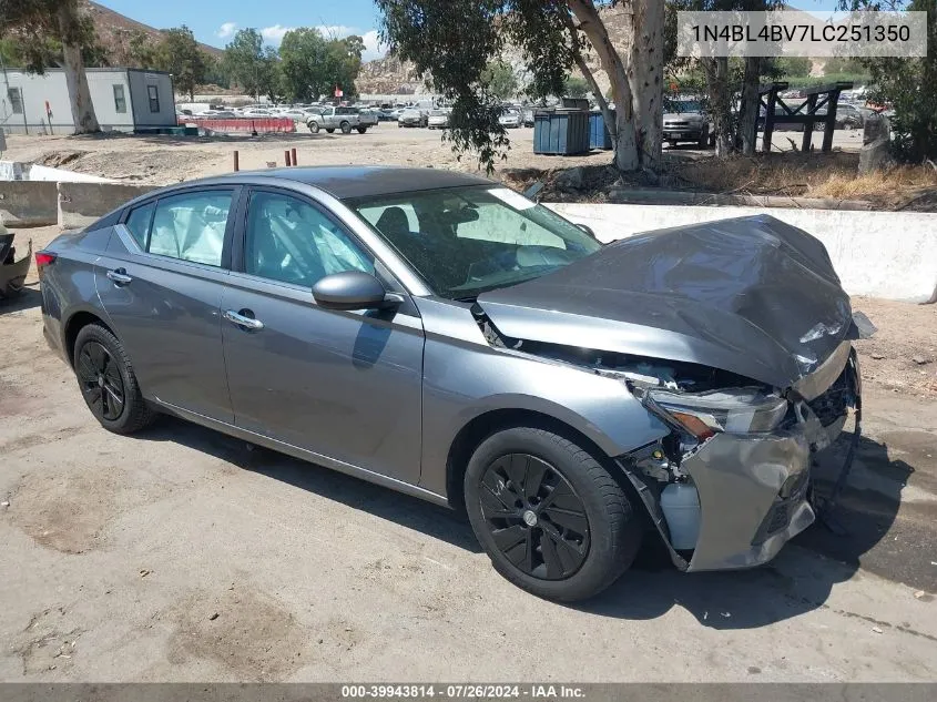 1N4BL4BV7LC251350 2020 Nissan Altima S