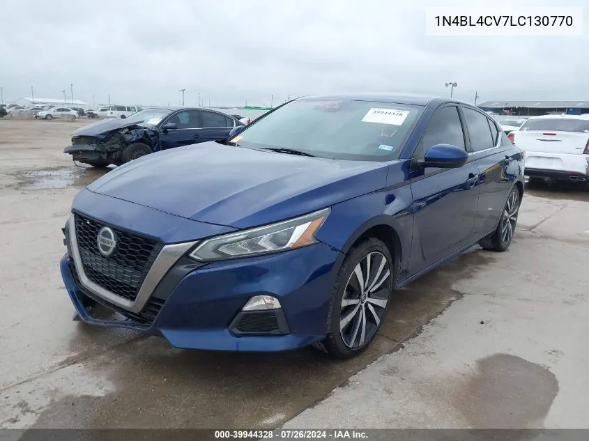 2020 Nissan Altima Sr Fwd VIN: 1N4BL4CV7LC130770 Lot: 39944328