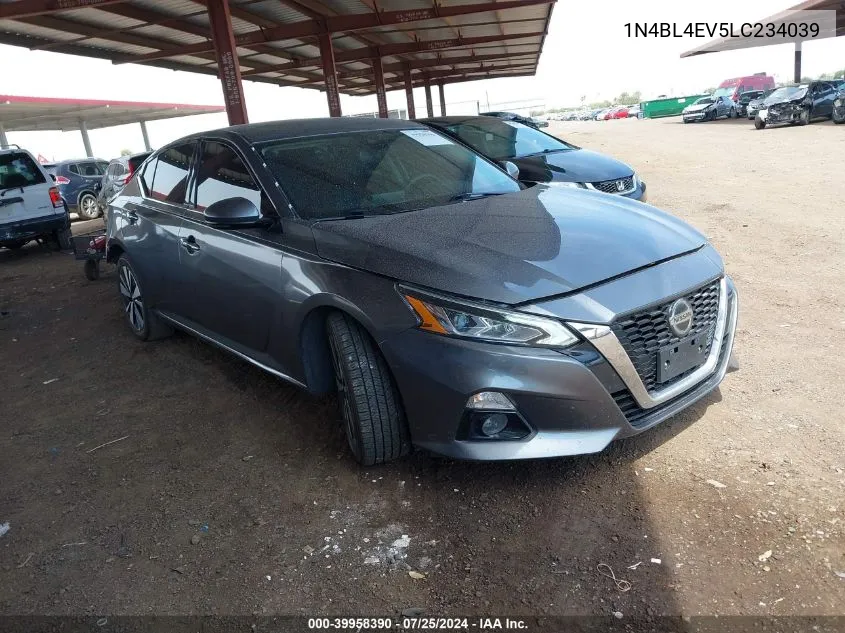 2020 Nissan Altima Sl Fwd VIN: 1N4BL4EV5LC234039 Lot: 39958390