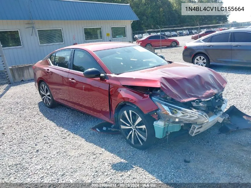 1N4BL4CV1LC155664 2020 Nissan Altima Sr Fwd