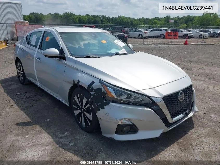 2020 Nissan Altima Sl Fwd VIN: 1N4BL4EV0LC239441 Lot: 39979798