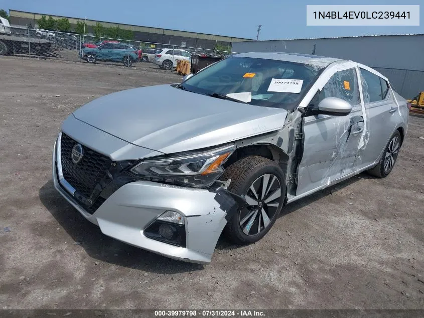 2020 Nissan Altima Sl Fwd VIN: 1N4BL4EV0LC239441 Lot: 39979798