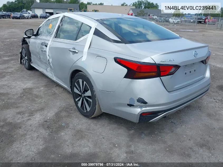 2020 Nissan Altima Sl Fwd VIN: 1N4BL4EV0LC239441 Lot: 39979798