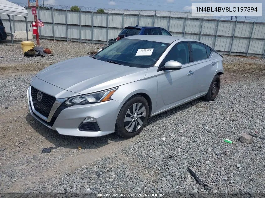 2020 Nissan Altima S Fwd VIN: 1N4BL4BV8LC197394 Lot: 39996954