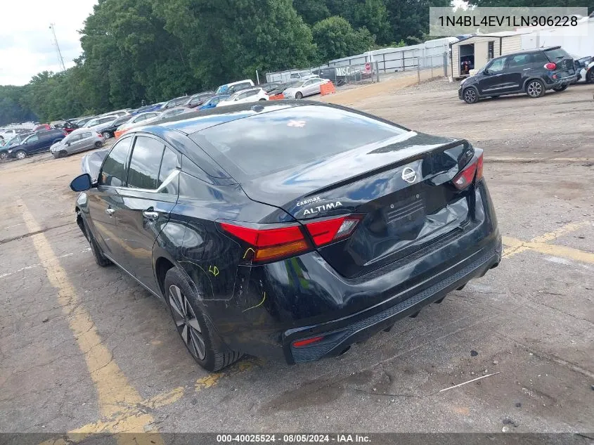 2020 Nissan Altima Sl Fwd VIN: 1N4BL4EV1LN306228 Lot: 40025524