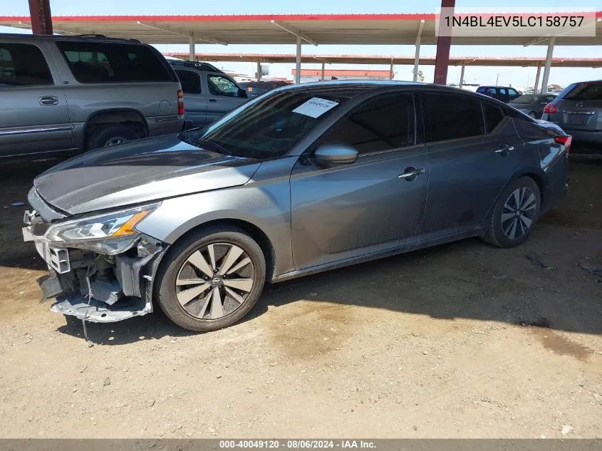 1N4BL4EV5LC158757 2020 Nissan Altima Sl Fwd