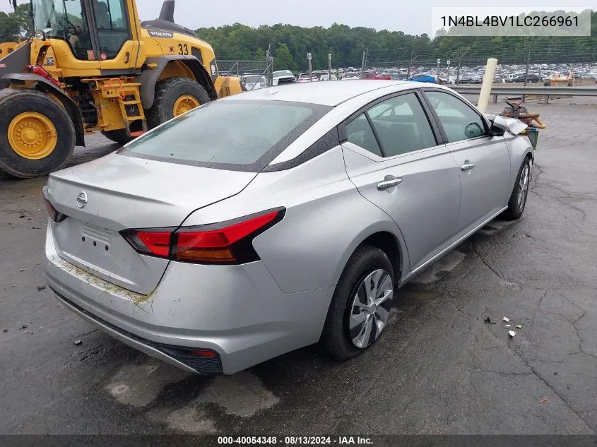 1N4BL4BV1LC266961 2020 Nissan Altima S Fwd