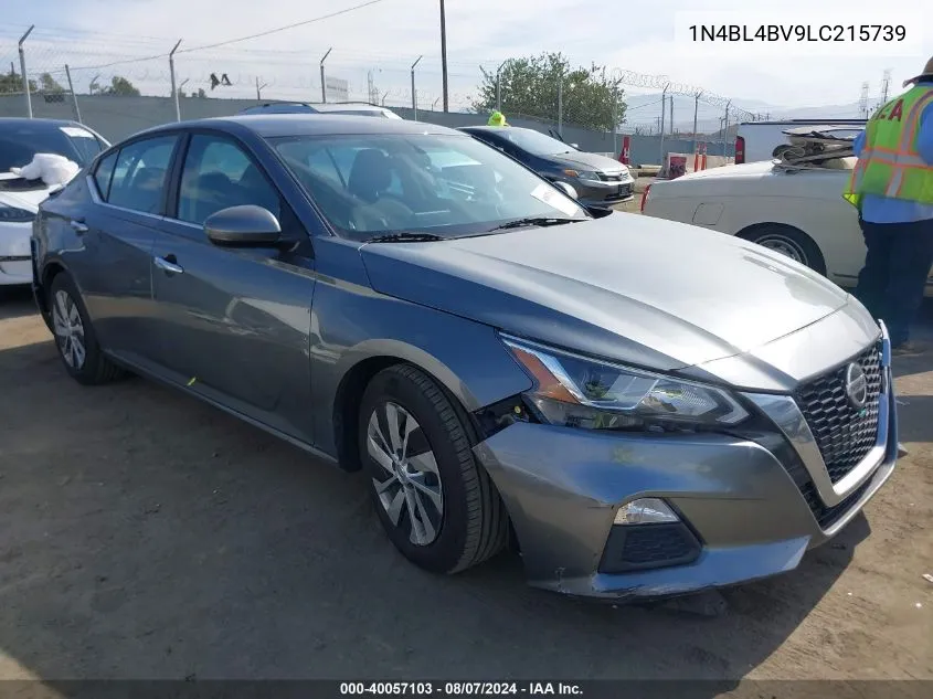 2020 Nissan Altima S Fwd VIN: 1N4BL4BV9LC215739 Lot: 40057103