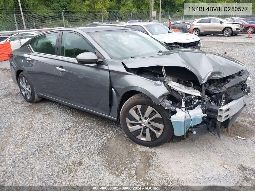 2020 Nissan Altima S Fwd VIN: 1N4BL4BV8LC250577 Lot: 40058302