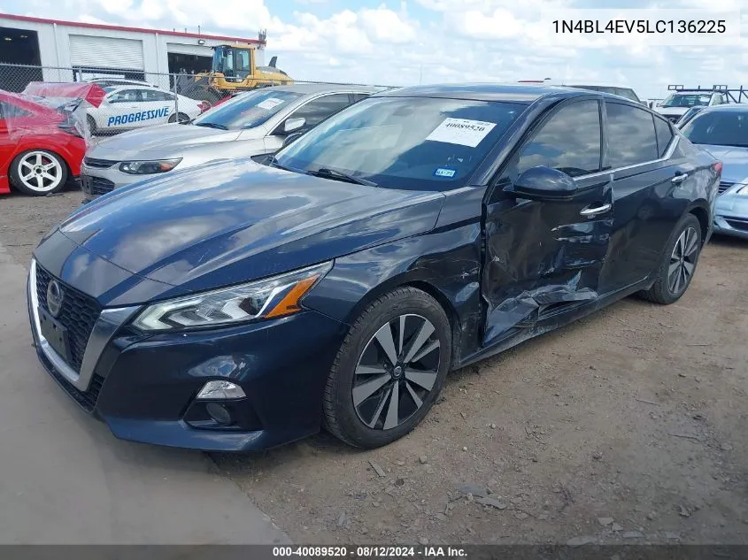 1N4BL4EV5LC136225 2020 Nissan Altima Sl Fwd