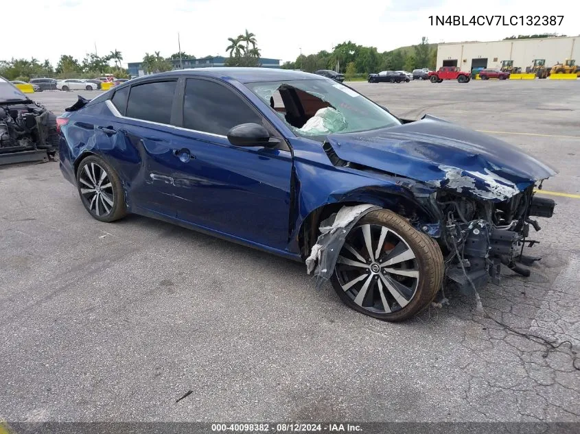 2020 Nissan Altima Sr Fwd VIN: 1N4BL4CV7LC132387 Lot: 40098382