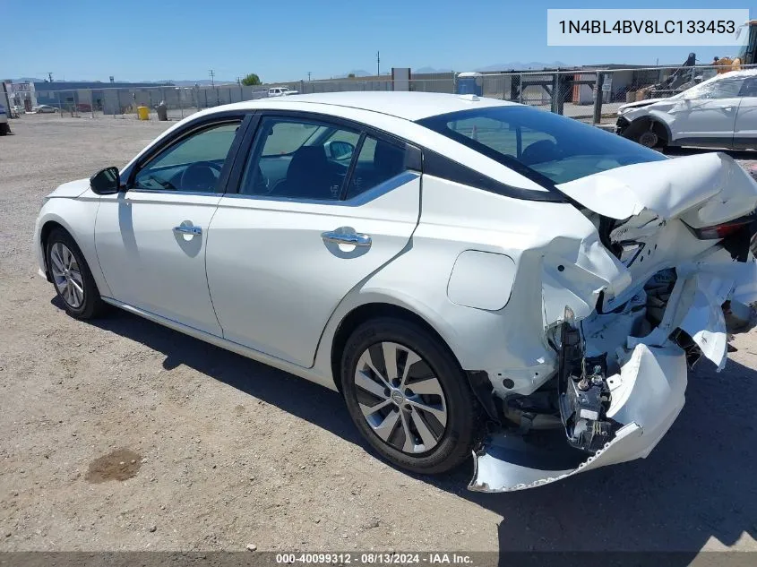 2020 Nissan Altima S Fwd VIN: 1N4BL4BV8LC133453 Lot: 40099312