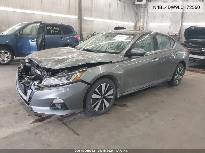 2020 Nissan Altima Sv Intelligent Awd VIN: 1N4BL4DW9LC172560 Lot: 40099712