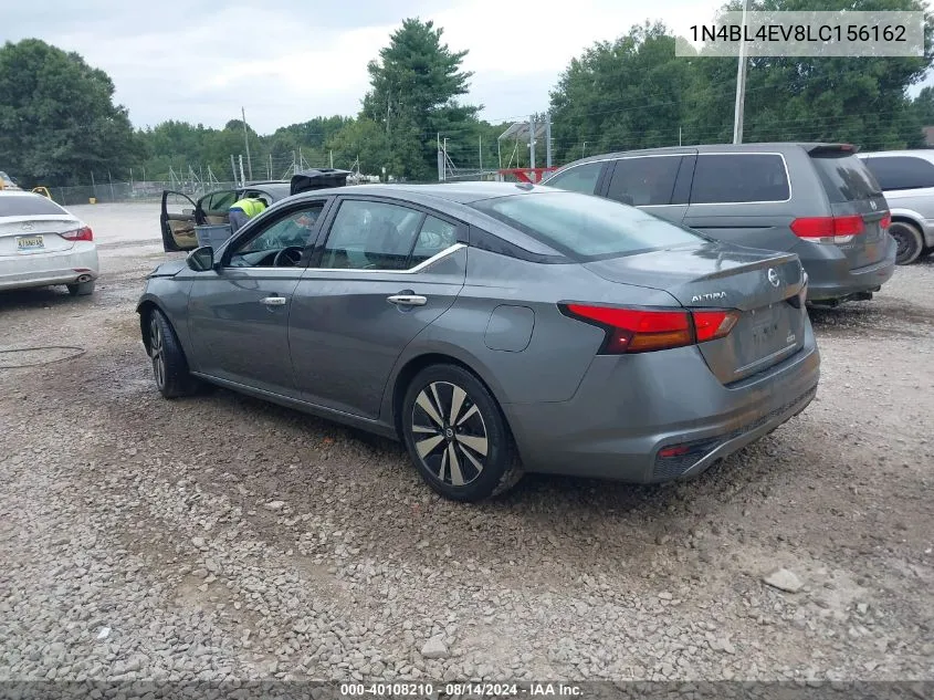 2020 Nissan Altima Sl Fwd VIN: 1N4BL4EV8LC156162 Lot: 40108210