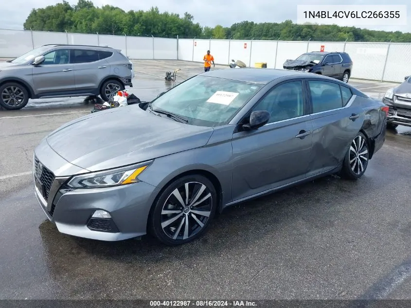 1N4BL4CV6LC266355 2020 Nissan Altima Sr Fwd