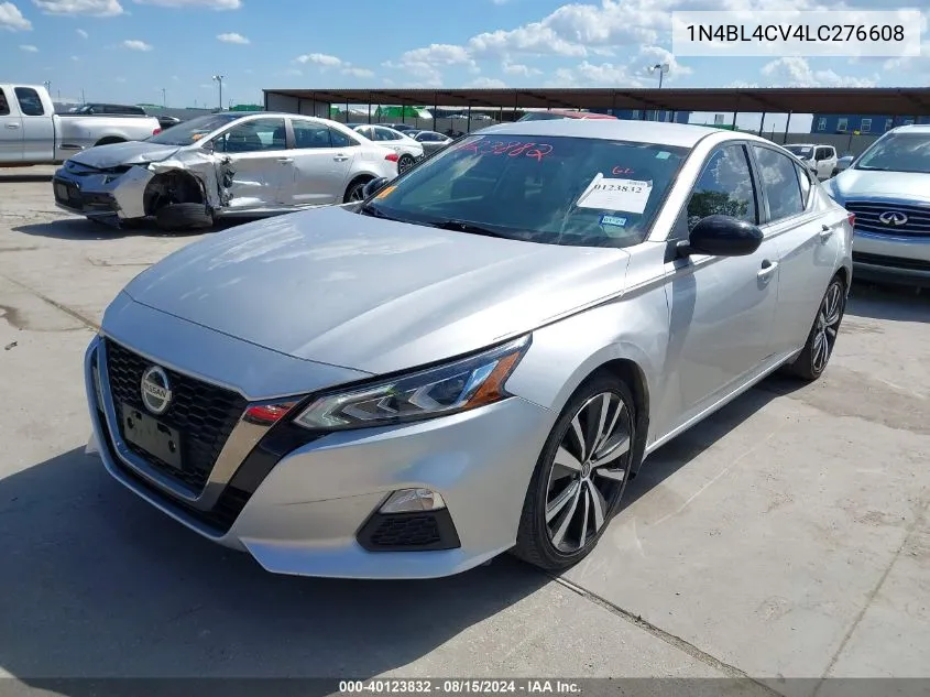 2020 Nissan Altima Sr Fwd VIN: 1N4BL4CV4LC276608 Lot: 40123832