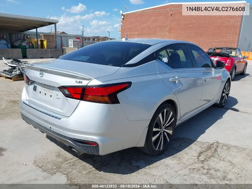 2020 Nissan Altima Sr Fwd VIN: 1N4BL4CV4LC276608 Lot: 40123832