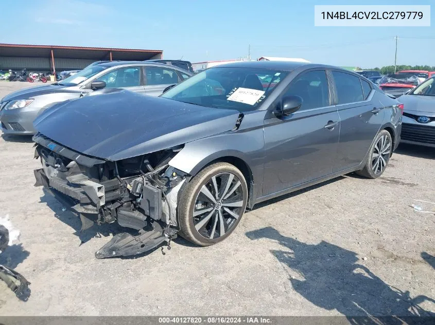 1N4BL4CV2LC279779 2020 Nissan Altima Sr Fwd