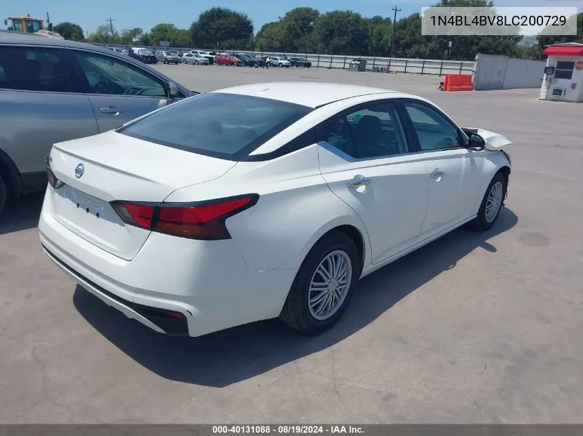 1N4BL4BV8LC200729 2020 Nissan Altima S Fwd