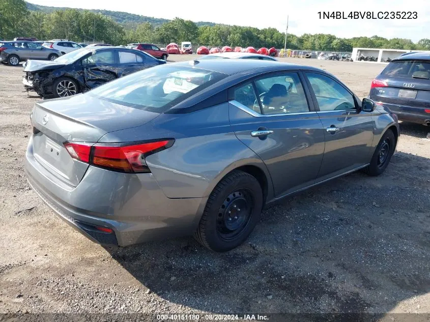 2020 Nissan Altima S VIN: 1N4BL4BV8LC235223 Lot: 40151180