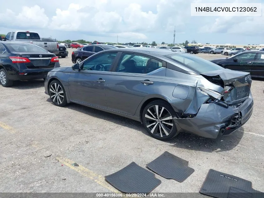 1N4BL4CV0LC123062 2020 Nissan Altima Sr