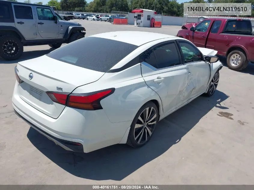 1N4BL4CV4LN319610 2020 Nissan Altima Sr Fwd