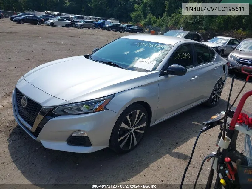 1N4BL4CV4LC195611 2020 Nissan Altima Sr Fwd