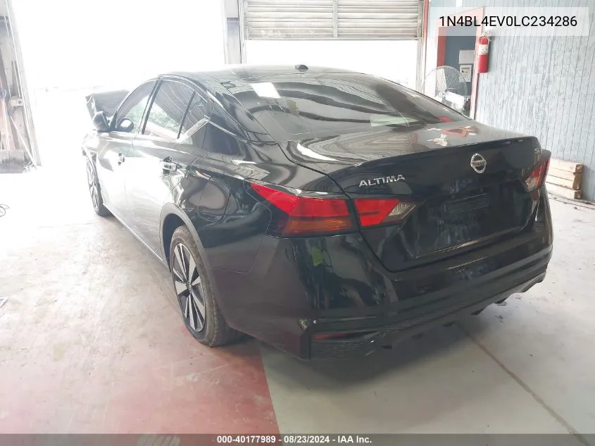 2020 Nissan Altima Sl Fwd VIN: 1N4BL4EV0LC234286 Lot: 40177989