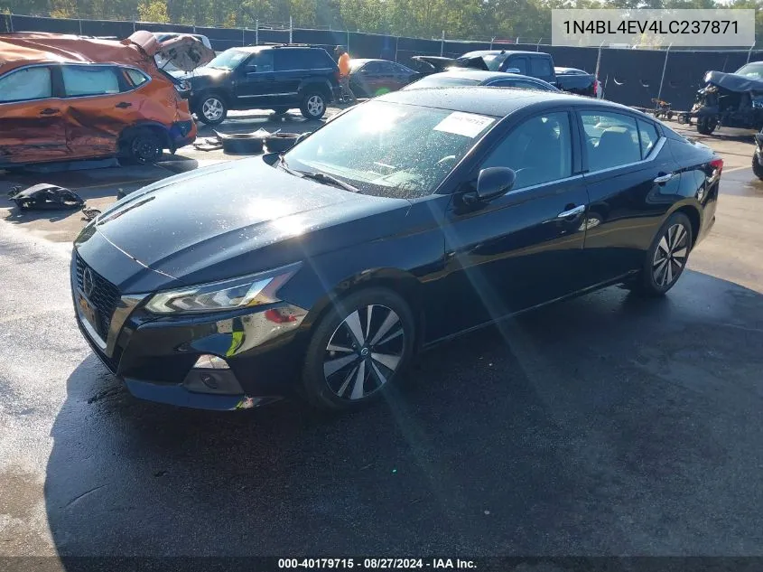 2020 Nissan Altima Sl Fwd VIN: 1N4BL4EV4LC237871 Lot: 40179715