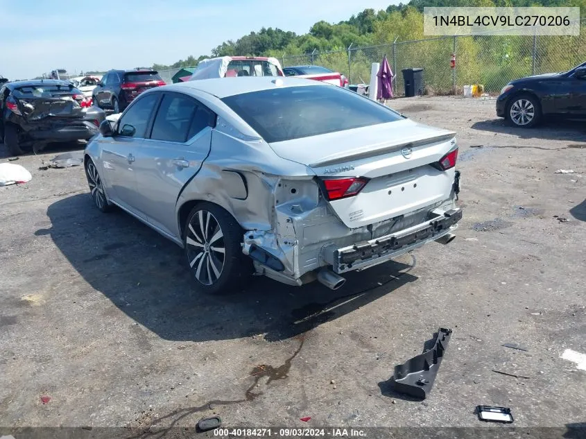 1N4BL4CV9LC270206 2020 Nissan Altima Sr Fwd