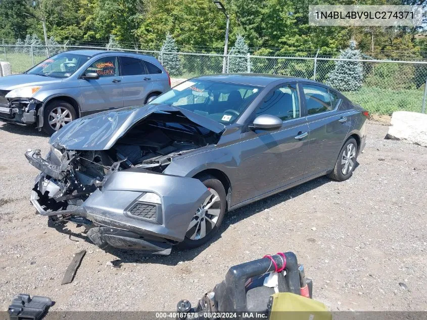 1N4BL4BV9LC274371 2020 Nissan Altima S Fwd