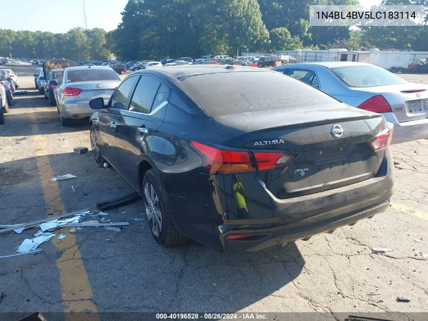 1N4BL4BV5LC183114 2020 Nissan Altima S Fwd