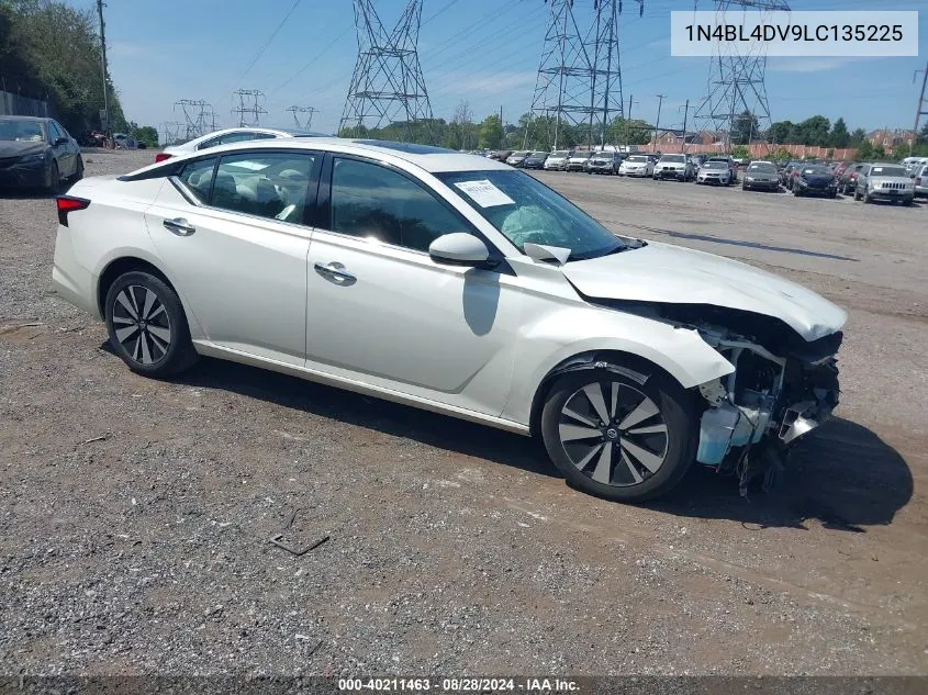 1N4BL4DV9LC135225 2020 Nissan Altima Sv Fwd