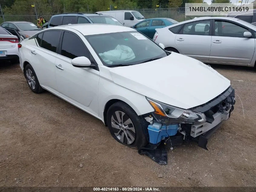 2020 Nissan Altima S Fwd VIN: 1N4BL4BV8LC116619 Lot: 40214163