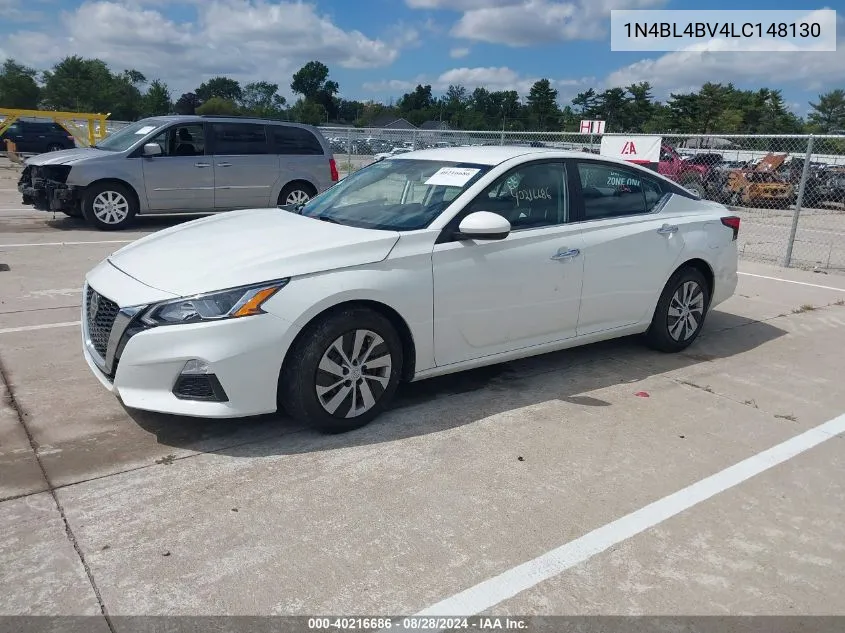 2020 Nissan Altima S Fwd VIN: 1N4BL4BV4LC148130 Lot: 40216686