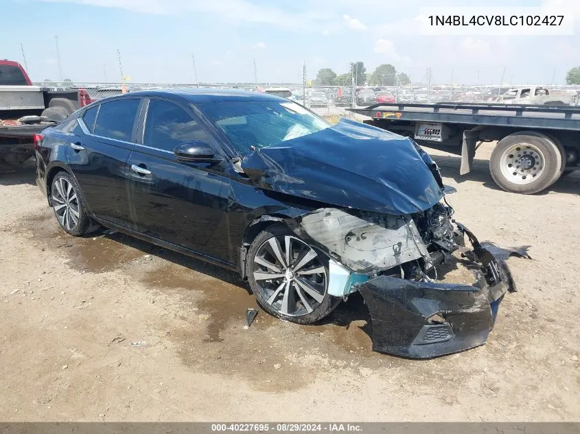 1N4BL4CV8LC102427 2020 Nissan Altima Sr Fwd