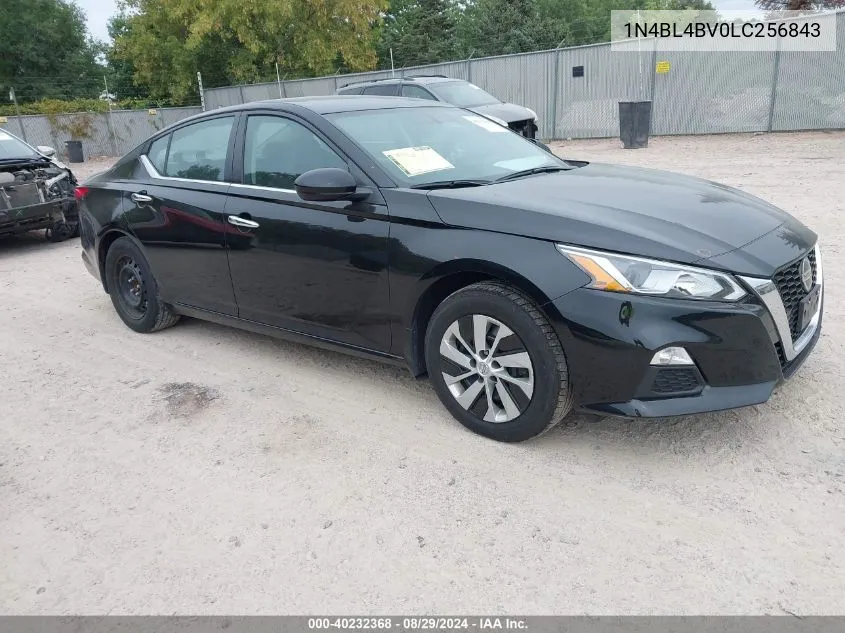 2020 Nissan Altima S Fwd VIN: 1N4BL4BV0LC256843 Lot: 40232368