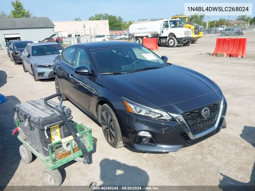 2020 Nissan Altima Sv Intelligent Awd VIN: 1N4BL4DW5LC268024 Lot: 40240245