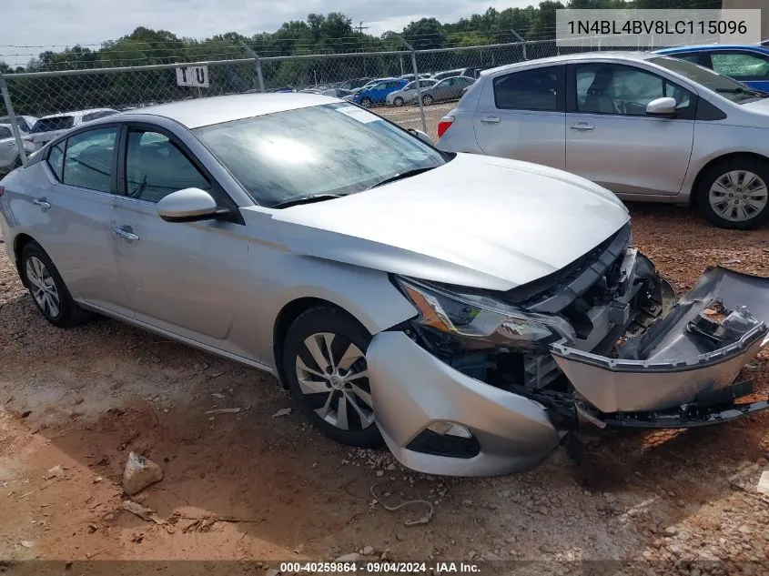 1N4BL4BV8LC115096 2020 Nissan Altima S