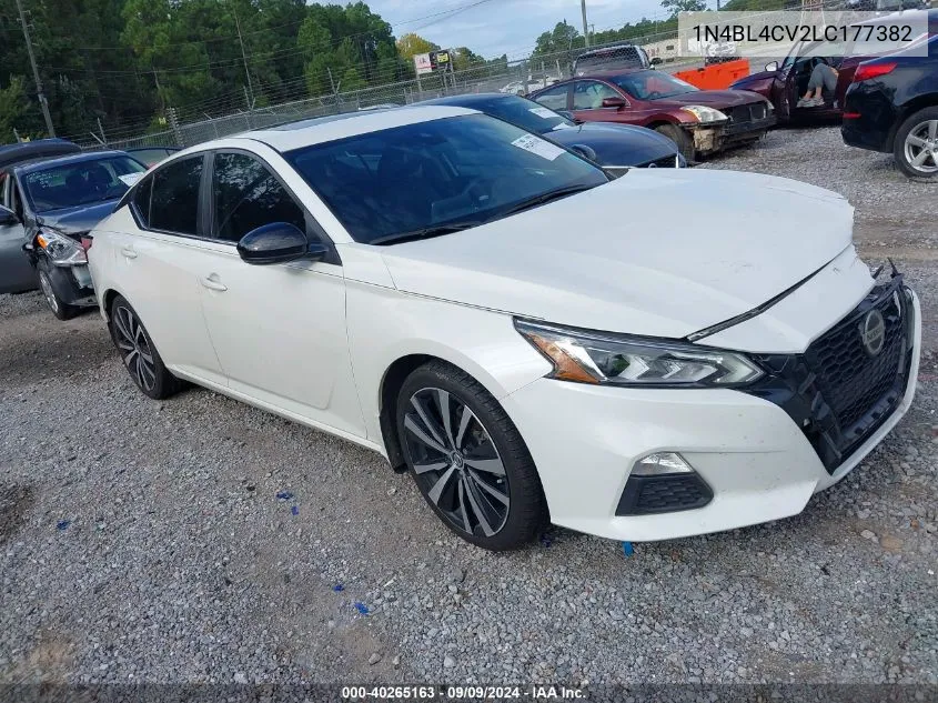 2020 Nissan Altima Sr Fwd VIN: 1N4BL4CV2LC177382 Lot: 40265163