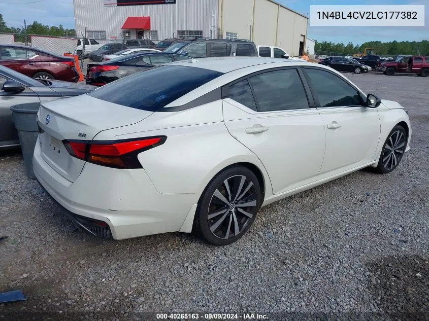 2020 Nissan Altima Sr Fwd VIN: 1N4BL4CV2LC177382 Lot: 40265163