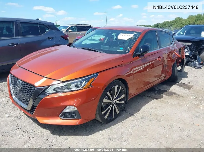 1N4BL4CV0LC237448 2020 Nissan Altima Sr Fwd