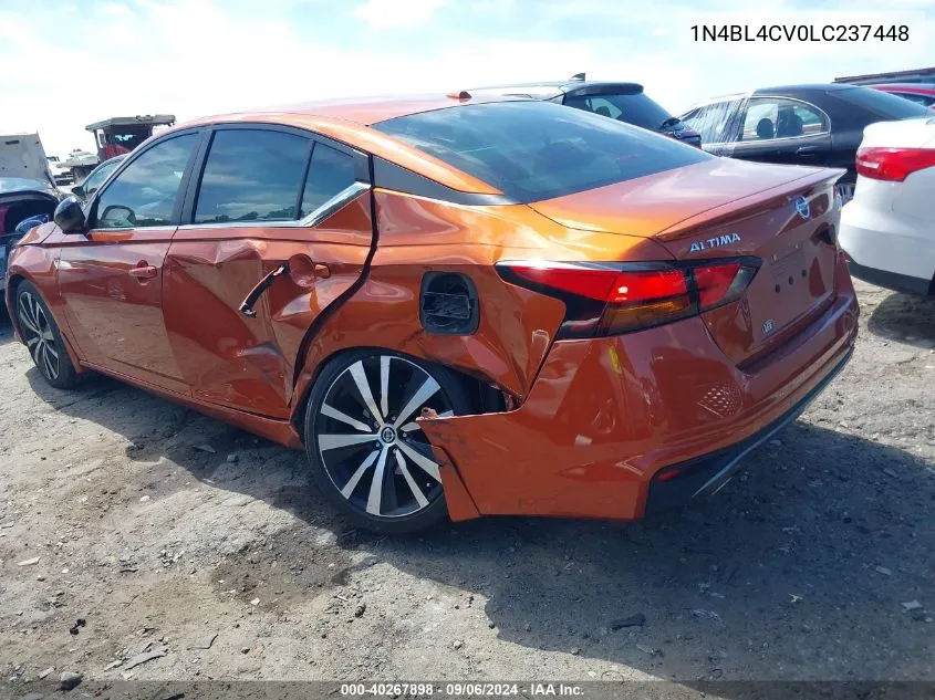 1N4BL4CV0LC237448 2020 Nissan Altima Sr Fwd